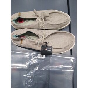 Hey Dude Wendy Women's Shoes,Chambray Beige 10M US